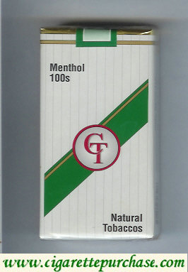 CT Menthol 100s cigarettes